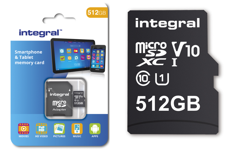 integral microsdxc 512 GB