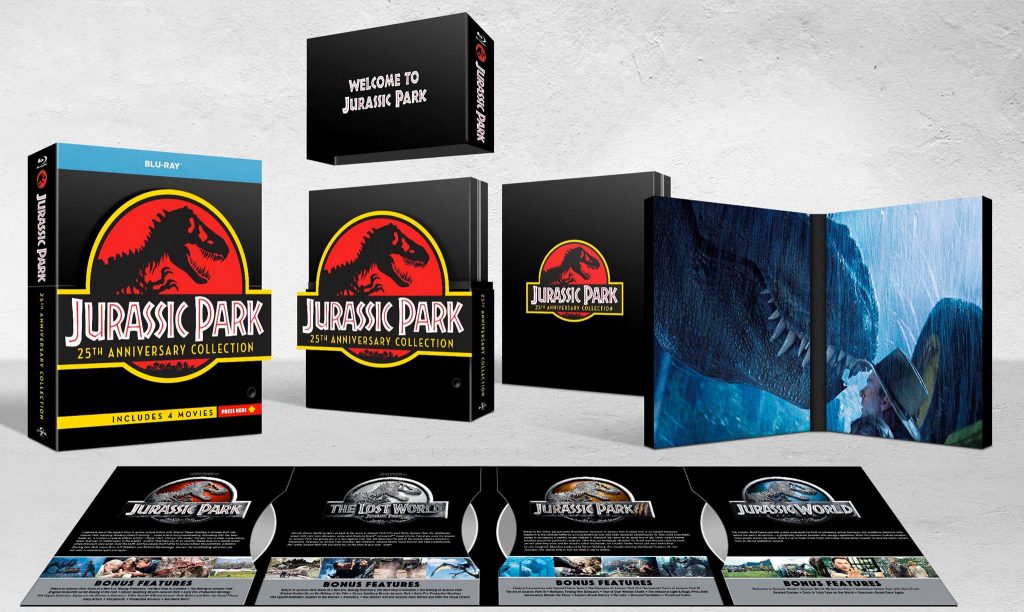 Jurassic Park 25th cofanetto