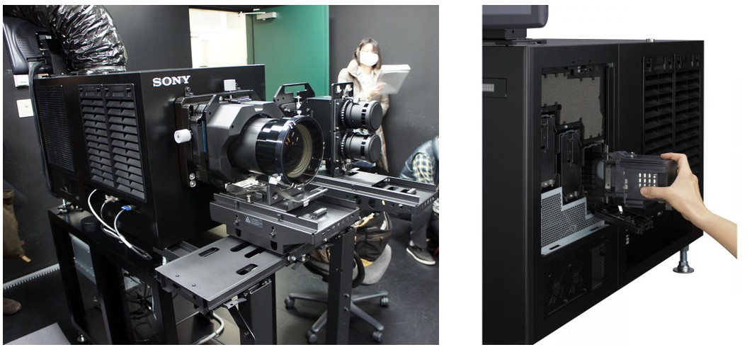 D-Cinema - Digital projection Booth