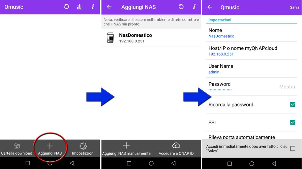 Ricerca del NAS domestico